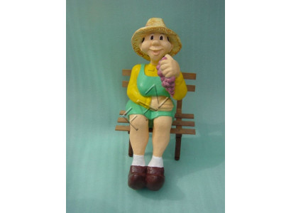 Design Gärtner Figur Garten Statue Skulptur Figuren Skulpturen Dekoration b334