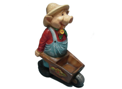 Design Gärtner Figur Garten Statue Skulptur Figuren Skulpturen Dekoration C218