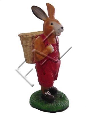 Design Hase Figur Garten Statue Skulptur Figuren Skulpturen Dekoration Neu C222