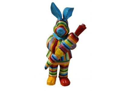 Design Hase  Figur Garten Statue Skulptur Figuren Skulpturen Dekoration Neu
