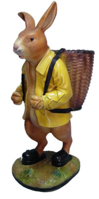 Design Hase Figur Garten Statue Skulptur Figuren Skulpturen Dekoration C254 Deko