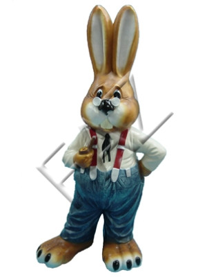 Design Hase Figur Garten Statue Skulptur Figuren Skulpturen Dekoration Neu C288