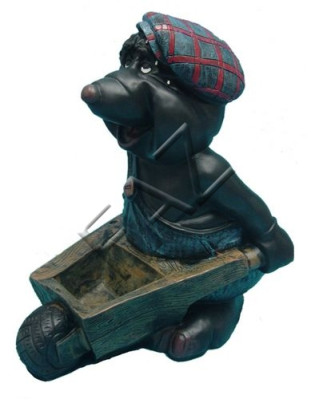 Design Maulwurf  Figur Garten Statue Skulptur Figuren Skulpturen Deko C234 Neu