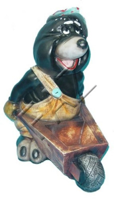Design Maulwurf  Figur Garten Statue Skulptur Figuren Skulpturen Deko C234 Neu
