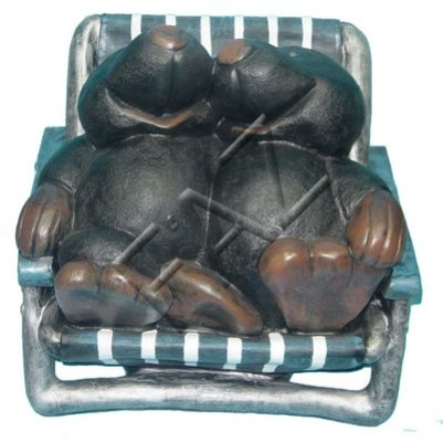Design Maulwurf Figur Garten Statue Skulptur Figuren Skulpturen Deko Neu C289