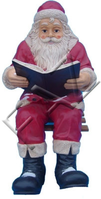 Design Weihnachtsmann Garten Skulptur Figuren Skulpturen Figur Statue Nikolaus