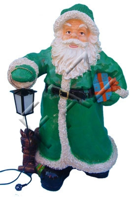 Design Weihnachtsmann Figur Garten Statue Skulptur Skulpturen Deko Neu Figuren