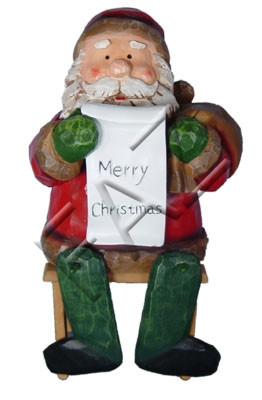 Design Weihnachtsmann Figur Garten Statue Skulptur Figuren Skulpturen Deko Neu