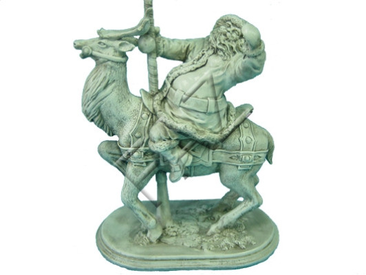 Design Weihnachtsmann Rah Garten Statue Skulptur Figuren Skulpturen Nikolaus Neu