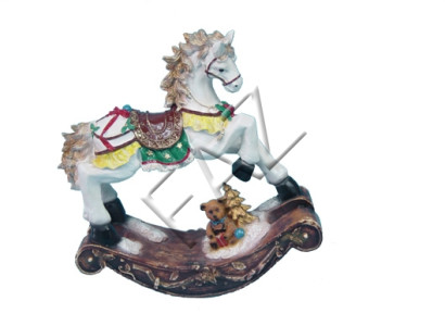 Design Pferd Figur Garten Statue Skulptur Figuren Skulpturen Deko Weihnachten