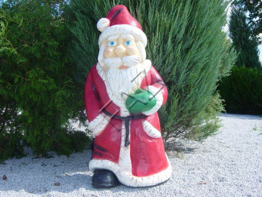 Design Weihnachtsmann Gross Figur Garten Statue Skulptur Figuren Skulpturen Neu