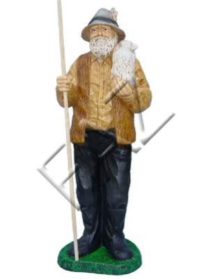 Design Hirte Figur Garten Statue Skulptur Figuren Skulpturen Deko Dekoration Neu