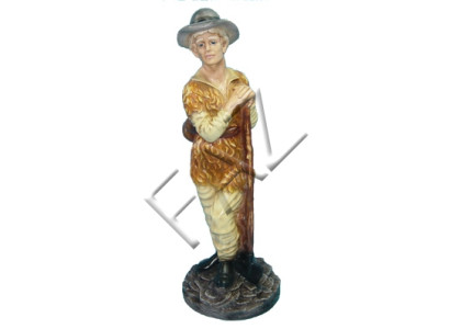 Design Hirt Figur Garten Statue Skulptur Figuren Skulpturen Deko Dekoration Neu