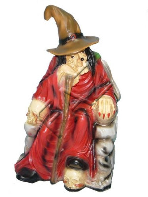 Design Hexe Figur Statue Skulptur Figuren Skulpturen Deko Statuen Dekoration Neu