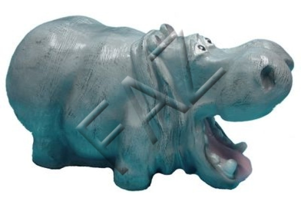 Design Hippo Figur Statue Skulptur Figuren Skulpturen Garten Decoration Neu