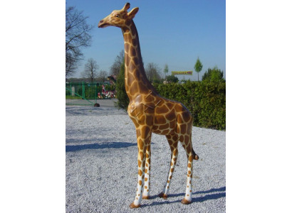 Design Giraffe Figur Statue Skulptur Figuren Skulpturen Garten Deko Zoo Große