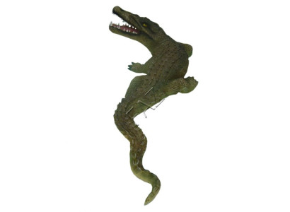 Design Krokodil Laminat Figur Statue Skulptur Figuren Skulpturen Garten Deko Neu
