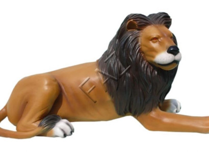 Design Löwe Figur Statue Skulptur Figuren Skulpturen Garten Afrika Zoo Tier Neu