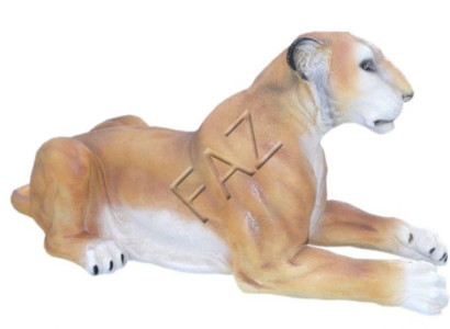 Design Löwin Löwe Afrike Figur Statue Skulptur Figuren Skulpturen Garten Zoo Neu