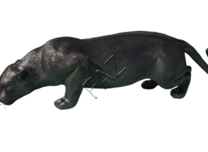 Design Puma Figur Statue Skulptur Figuren Skulpturen Garten Deko Neu Dekoration