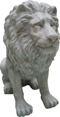 Design Löwe gross Figur Statue Skulptur Figuren Skulpturen Garten Dekoration Neu