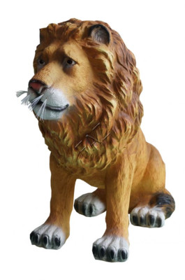 Design Löwe gross Figur Statue Skulptur Figuren Skulpturen Garten Dekoration Neu