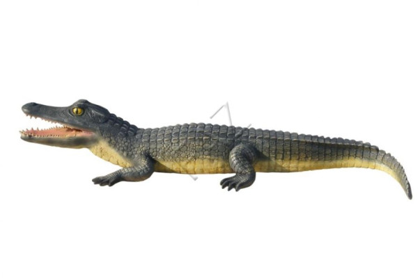 Design Krokodil Figur Statue Skulptur Figuren Skulpturen Garten Dekoration Deko