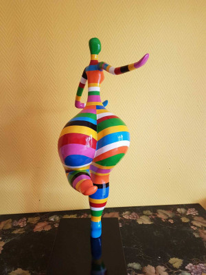 Abstrakte Deko Figur Statue Skulptur 130cm Figuren Statuen Skulpturen Neu P162A