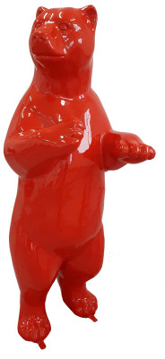Abstrakte Dekoration Figur Statue Skulptur 178cm Figuren Statuen Skulpturen Bär