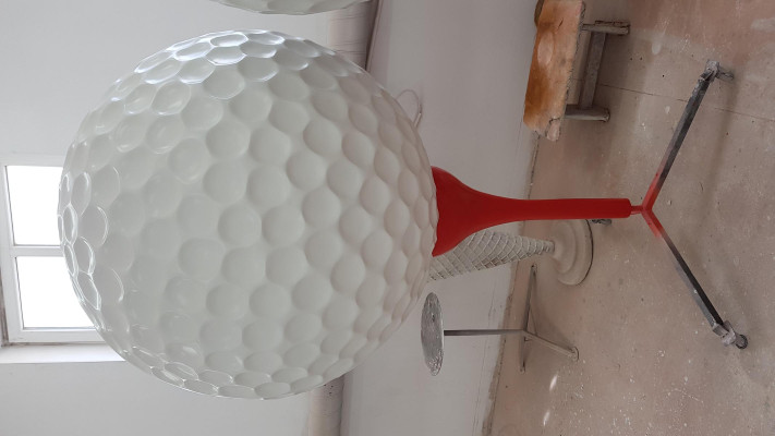 Abstrakte Deko Figur Statue Skulptur 120cm Figuren Statuen Skulpturen Golf Ball