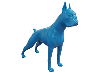 Abstrakte Deko Figur Statue Skulptur 173cm Figuren Statuen Skulpturen Hund A768