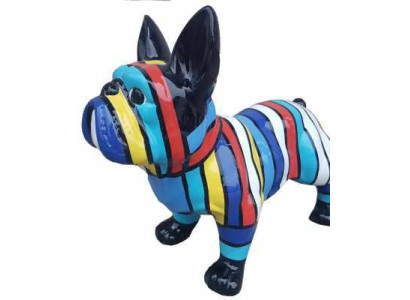Abstrakte Deko Figur Statue Skulptur 30cm Figuren Statuen Skulpturen Hund 30x45
