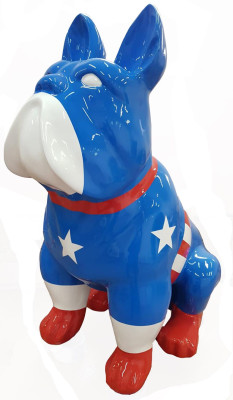 Abstrakte Deko Figur Statue Skulptur 79cm Figuren Statuen Skulpturen Neu (A627C)