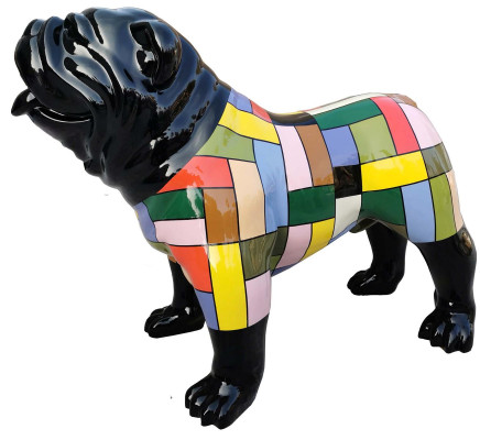 Abstrakte Deko Figur Statue Skulptur Figuren Statuen Skulpturen Design Hund Neu