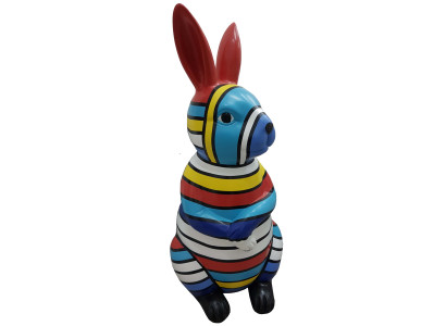 Abstrakte Deko Figur Statue Skulptur 50 cm Figuren Statuen Skulpturen A719 Hase