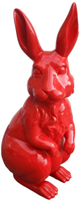 Abstrakte Deko Figur Statue Skulptur 220cm Fuguren Statuen Skulpturen Hase Neu