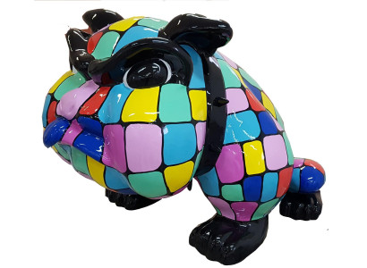 Abstrakte Deko Figur Statue Skulptur 73cm Figuren Statuen Skulpturen Hund A770