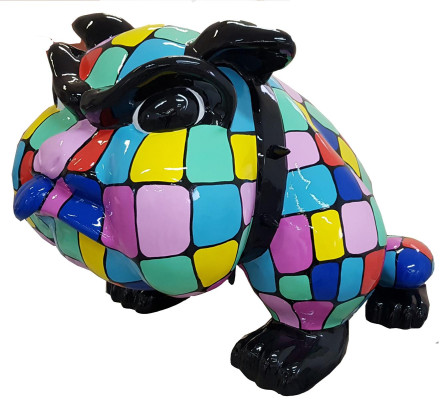 Abstrakte Deko Figur Statue Skulptur 73cm Figuren Statuen Skulpturen Hund A770