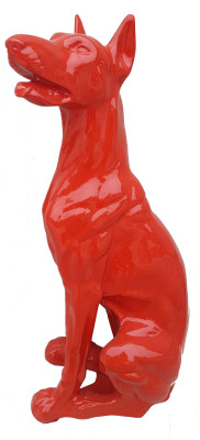Abstrakte Deko Figur Statue Skulptur 80 cm Figuren Statuen Skulpturen Doberman