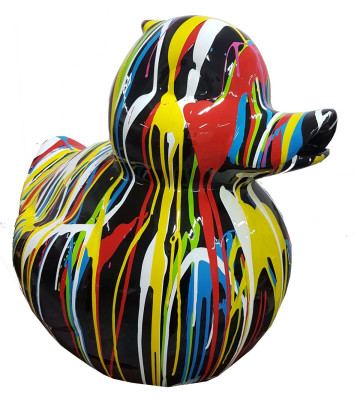 Abstrakte Deko Figur Statue Skulptur 60cm Figuren Statuen Skulpturen Ente P158B