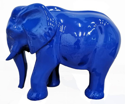 Abstrakte Design Dekoration Statue Figur Skulptur Figuren Statuen Elefant A524E