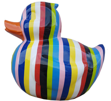 Abstrakte Deko Figur Statue Skulptur 60cm Figuren Statuen Skulpturen Ente P158A