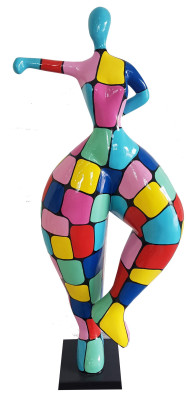 Abstrakte Deko Figur Statue Skulptur 132cm Figuren Statuen Skulpturen Neu(N111D)