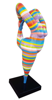 Abstrakte Deko Figur Statue Skulptur 200cm Figuren Statuen Skulpturen Neu (P23)