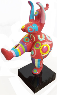 Abstrakte Deko Figur Statue Skulptur 50cm Figuren Statuen Skulpturen Moderne Neu
