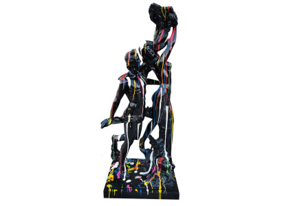 Abstrakte Deko Figur Statue Skulptur 130 cm Figuren Statuen Skulpturen Neu R65B