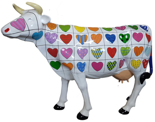 Abstrakte XXL 147 cm Figur Statue Design Skulptur Dekoration Außen Innen Garten