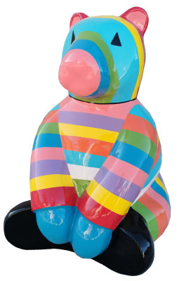 Abstrakte Deko Figur Statue Skulptur 67cm Figuren Statuen Skulpturen Dekoration