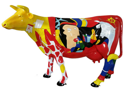 Abstrakte XXL 210 cm Figur Statue Design Skulptur Dekoration Außen Innen Garten