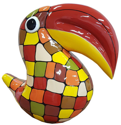 Abstrakte Deko Figur Statue Skulptur 65cm Figuren Statuen Skulpturen Tukan A707B